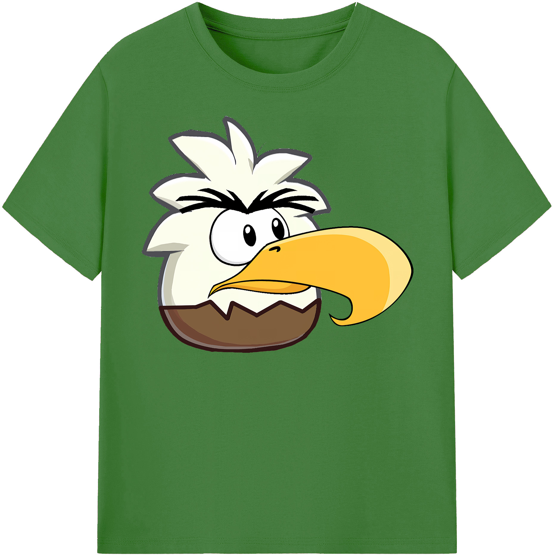 （画像用） Angry Birds アングリーバード レディースカジュアルプリントTシャツ（綿100％）